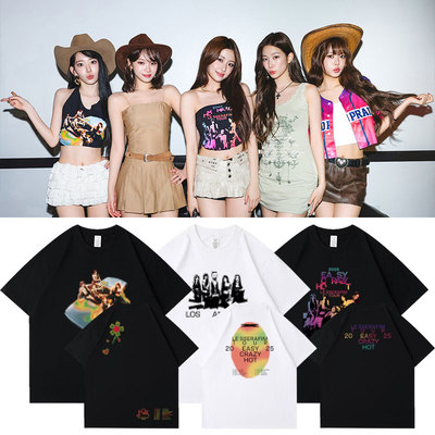 LESSERAFIM演唱会同款短袖T恤