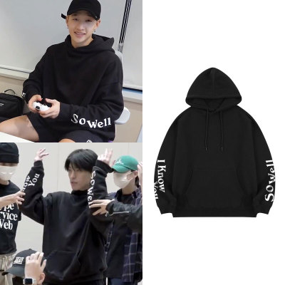 Straykids方灿李灿同款卫衣服
