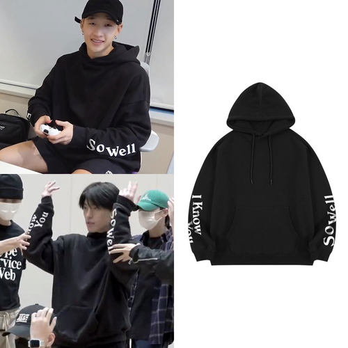 Straykids方灿李灿同款卫衣服