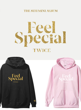 twice平井桃林娜琏俞定延周子瑜Feel Special同款卫衣套头连帽衫