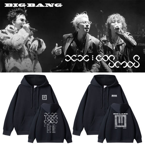 BIGBANG2026-2027世巡演唱会周边自制同款卫衣开衫外套秋冬上衣服