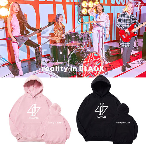 MAMAMOO专同款卫衣套头连帽衫加绒薄打歌衣服