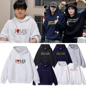 NC T罗渽民jaemin联名周边钟辰乐楷灿同款衣服卫衣秋冬套头连帽衫