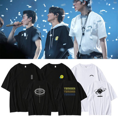 ateez组合演唱会同款衣服短袖