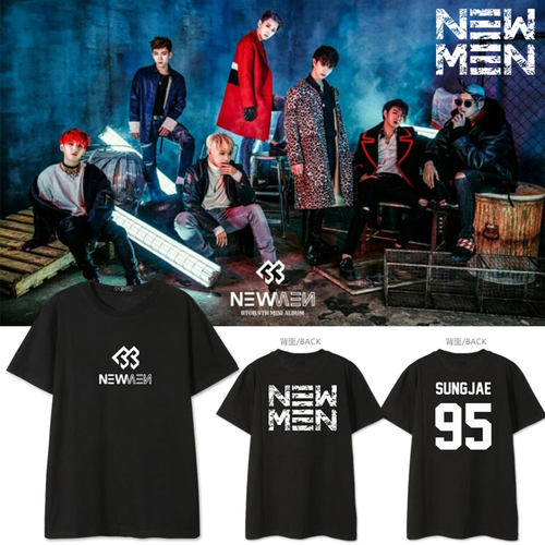 BTOB演唱会周边应援衣服徐恩光任炫植陆星材同款短袖T恤纯棉男女