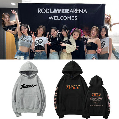 TWICE演唱会周边同款卫衣服