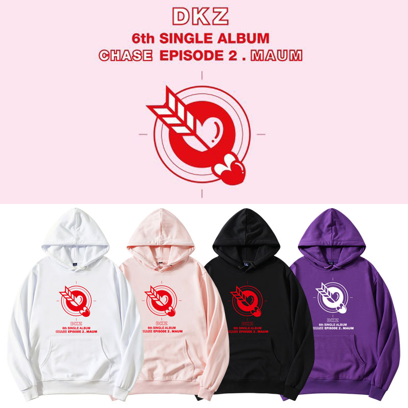 D KZDongKiZ专周边朴宰灿同款卫衣打歌服加绒薄连帽衫