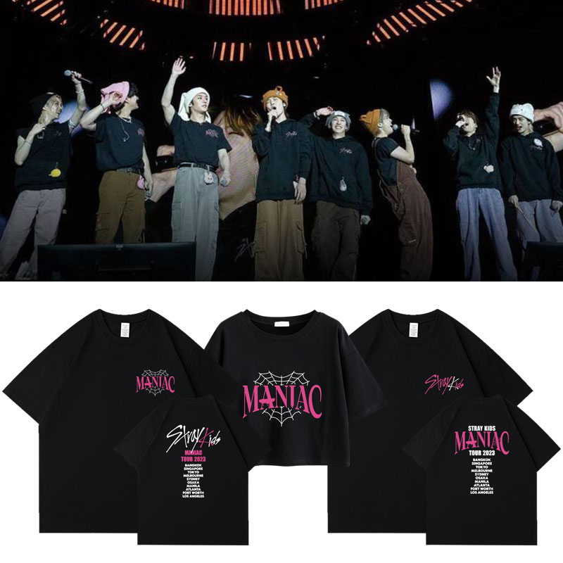 STRAYKIDS演唱会同款短袖t恤