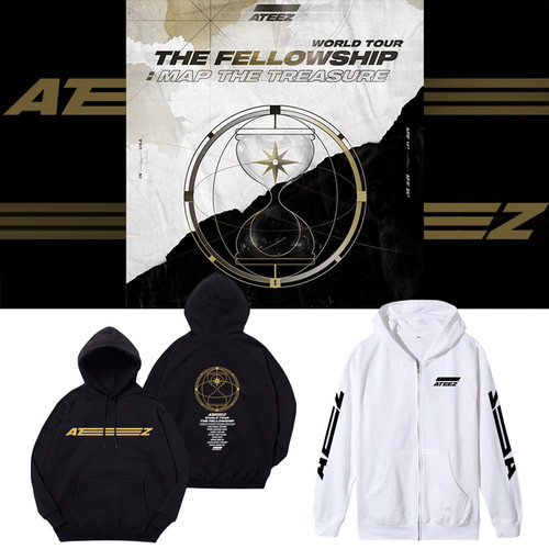 ateez演唱会周边同款打歌服卫衣