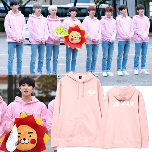 SF9专演唱会周边金路云姜澯熙同款连帽卫衣加绒薄款春秋冬 - 封面