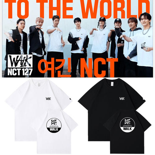NCT127WALK周边泰一金道英廷祐郑在玹李马克泰容楷灿同款短袖T恤