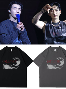SUPERJUNIOR D&E2024世巡演唱会ECLIPSE首尔周边同款短袖T恤衣服