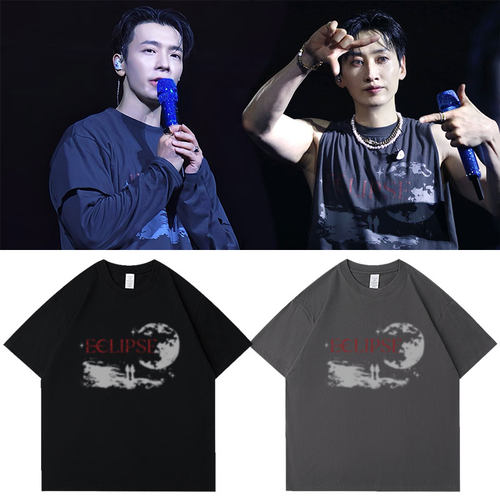 SUPERJUNIOR D&E2024世巡演唱会ECLIPSE首尔周边同款短袖T恤衣服