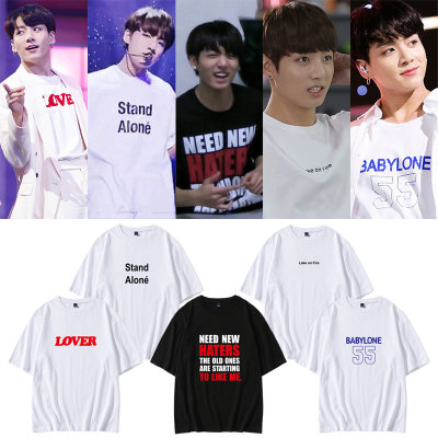 防弹少年团田柾国同款衣服T恤