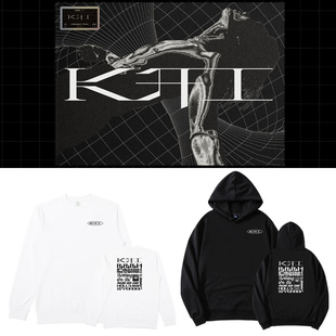 金钟仁专KAI开周边同款卫衣加绒薄款纯棉印花打歌服秋冬男女