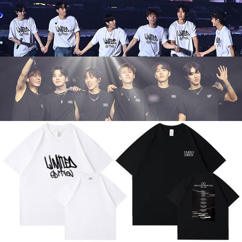INFINITE15周年演唱会LIMITEDEDITION首尔场周边同款衣服短袖T恤
