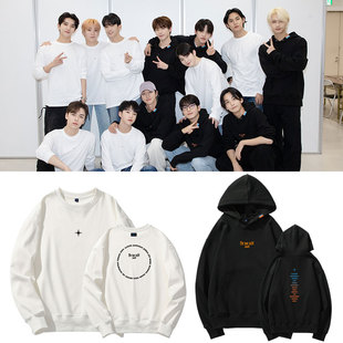 SEVENTEEN日巡演唱会BeTheSun周边崔胜澈尹净汉权顺荣同款卫衣服