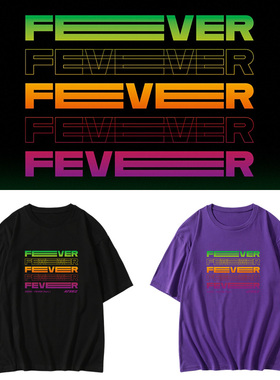 ATEEZ组合专周边同款短袖T恤宽松打歌衣服