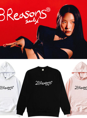 RedVelvet姜涩琪出道专28Reasons周边同款卫衣服加绒薄打歌服