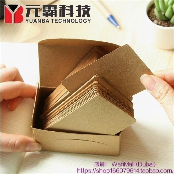 100 lot High Quality Label Paper Tag Blank Card Brown Pa|msdalam kategori bekalan perayaan/hadiah, Kad Ucapan/kad - dari Buy2taobao.com untuk memberikan perkhidmatan ejen Taobao profesional membeli