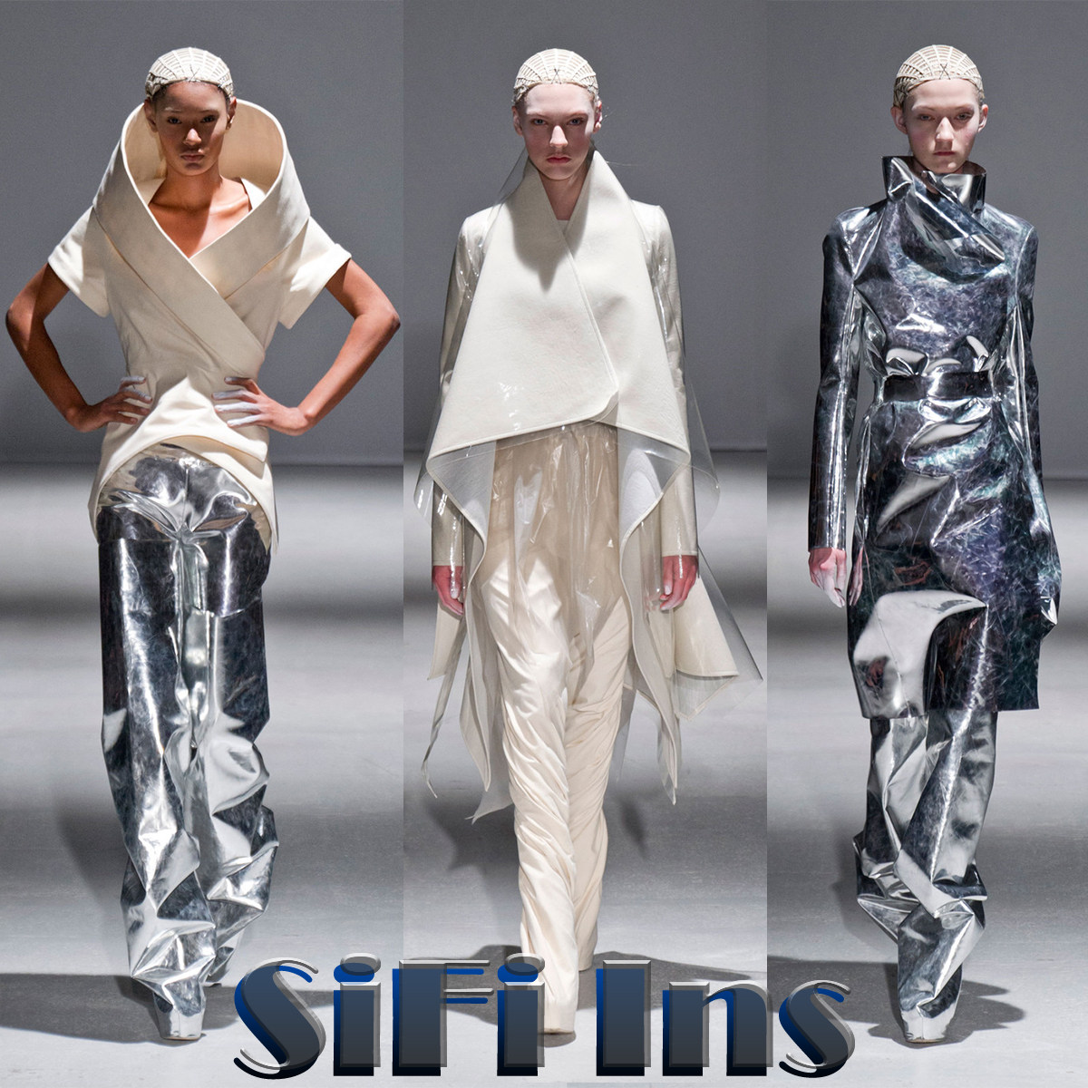 未来人物人类服装设计参考图素材时装sifiins科幻前卫
