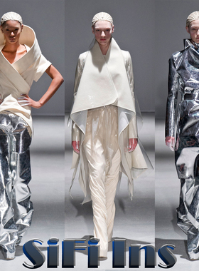 未来人物人类服装设计参考图素材时装sifiins科幻前卫