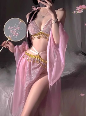异域风情宫廷敦煌复古性感内衣女2025新款仙气飘飘公主睡裙纯欲风