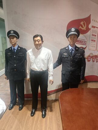 教育警示蜡像定制来图定制尺寸真人一比一还原定制