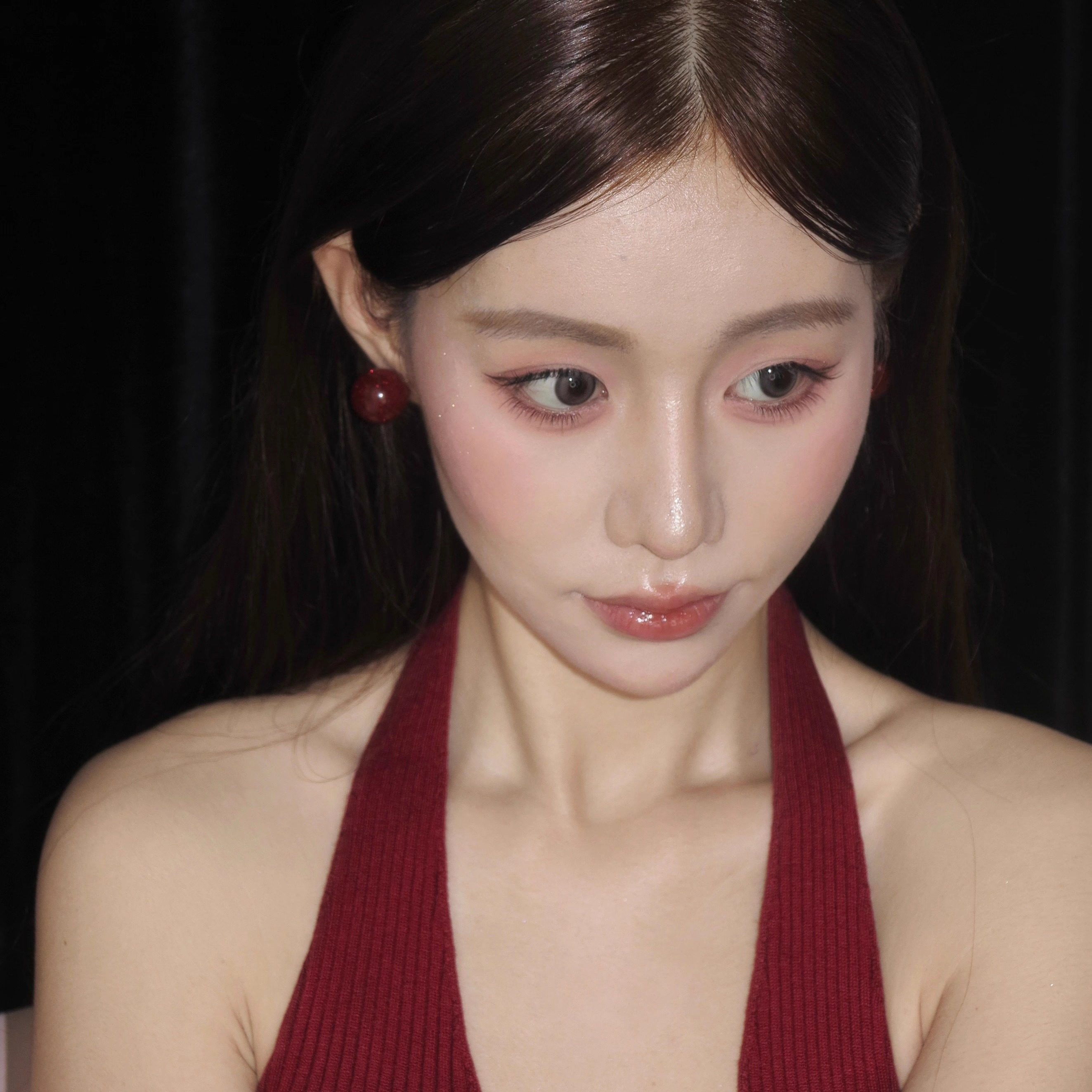 「红果派对」法式复古港风高级感细闪新年圣诞红色圆球耳环/耳夹,饰品/流行首饰/时尚饰品新,耳环,淘宝优惠券,粉丝福利购,淘宝优惠卷