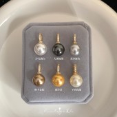 「经典 」施家强光轻奢澳白单颗珍珠自由组合万能扣吊坠项链锁骨链