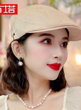 布塔夏季时尚太阳帽大沿荷叶边真丝遮阳帽女士桑蚕丝透气度假帽