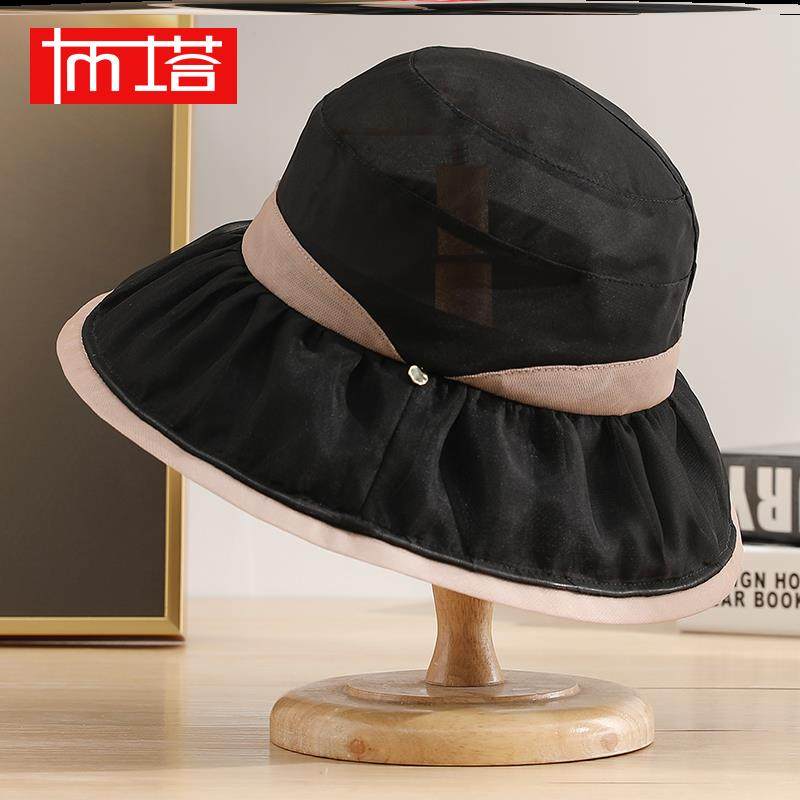 布塔春夏季真丝遮阳帽女防紫外线渔夫帽桑蚕丝太阳帽优雅气质帽子,服饰配件/皮带/帽子/围巾,帽子,淘宝优惠券,粉丝福利购,淘宝优惠卷