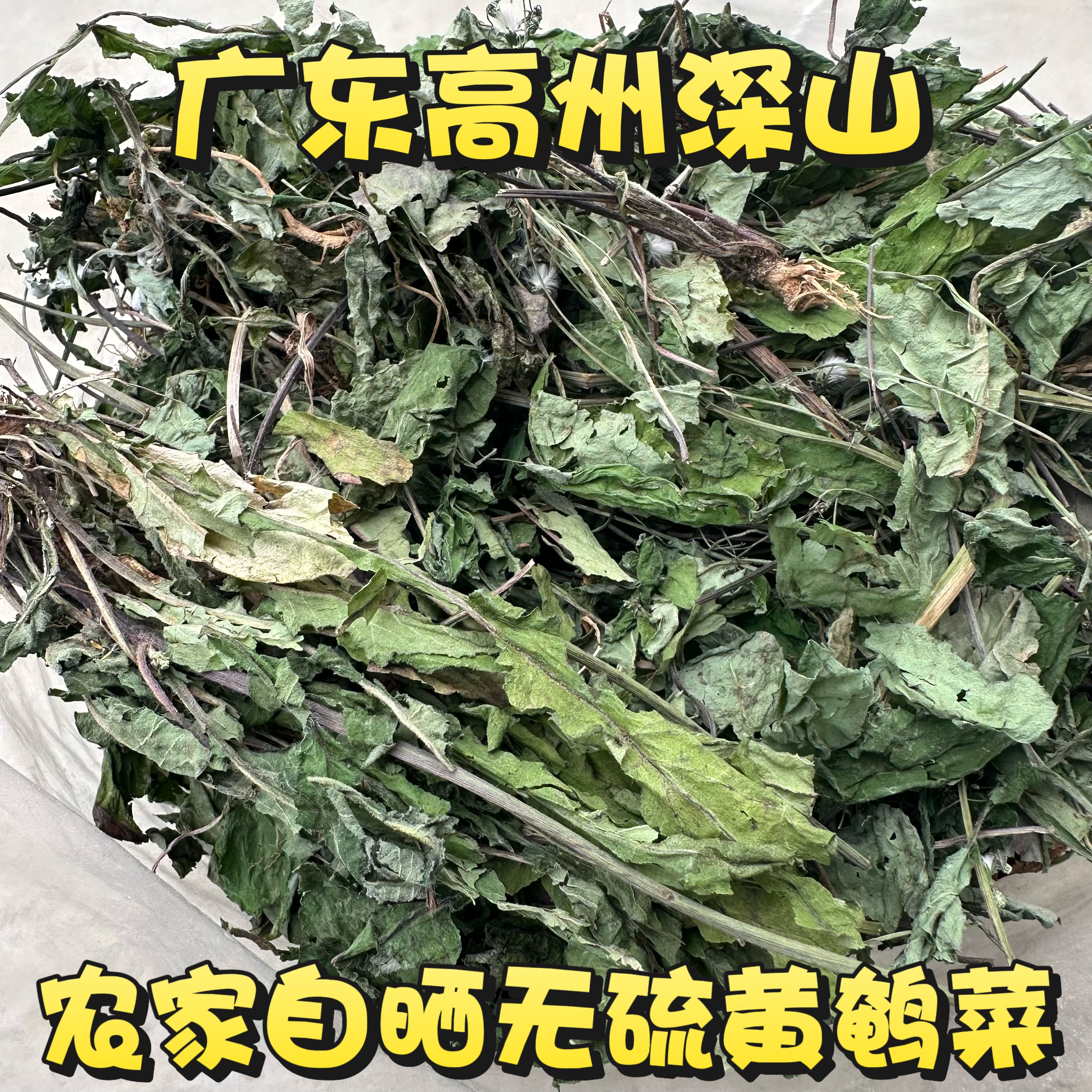 黄鹌菜干品 野生黄花枝香草 广东假飞龙山芥菜还阳草中药材野芥菜