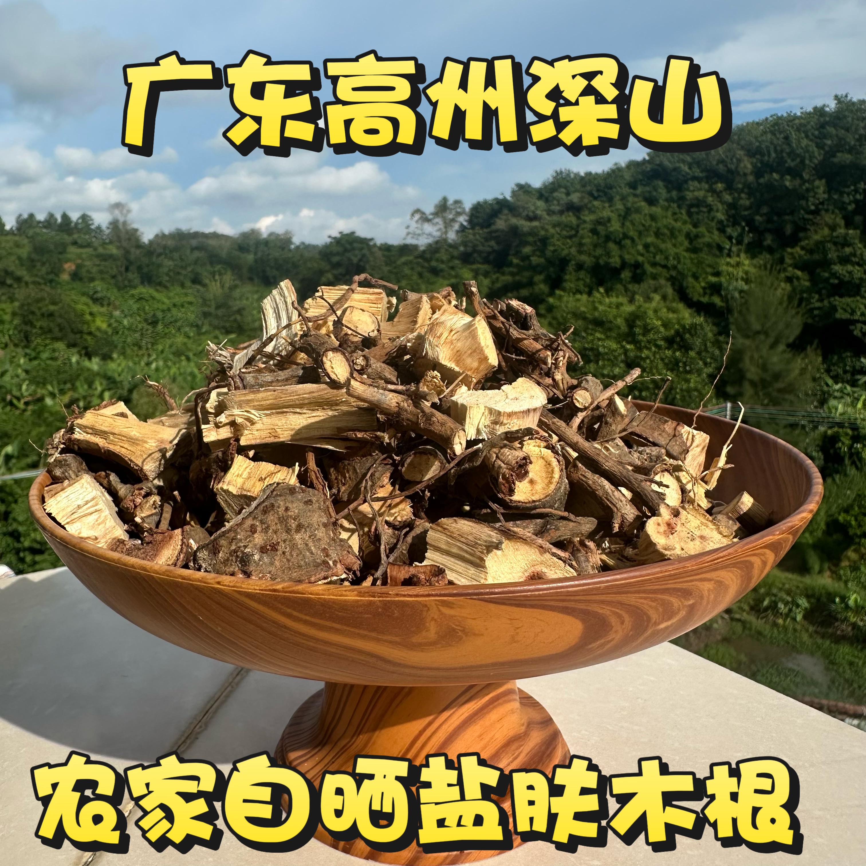 野生盐肤木根 五倍子根 盐酸木根 广东盐霜树根 盐刀柏根纯根包邮