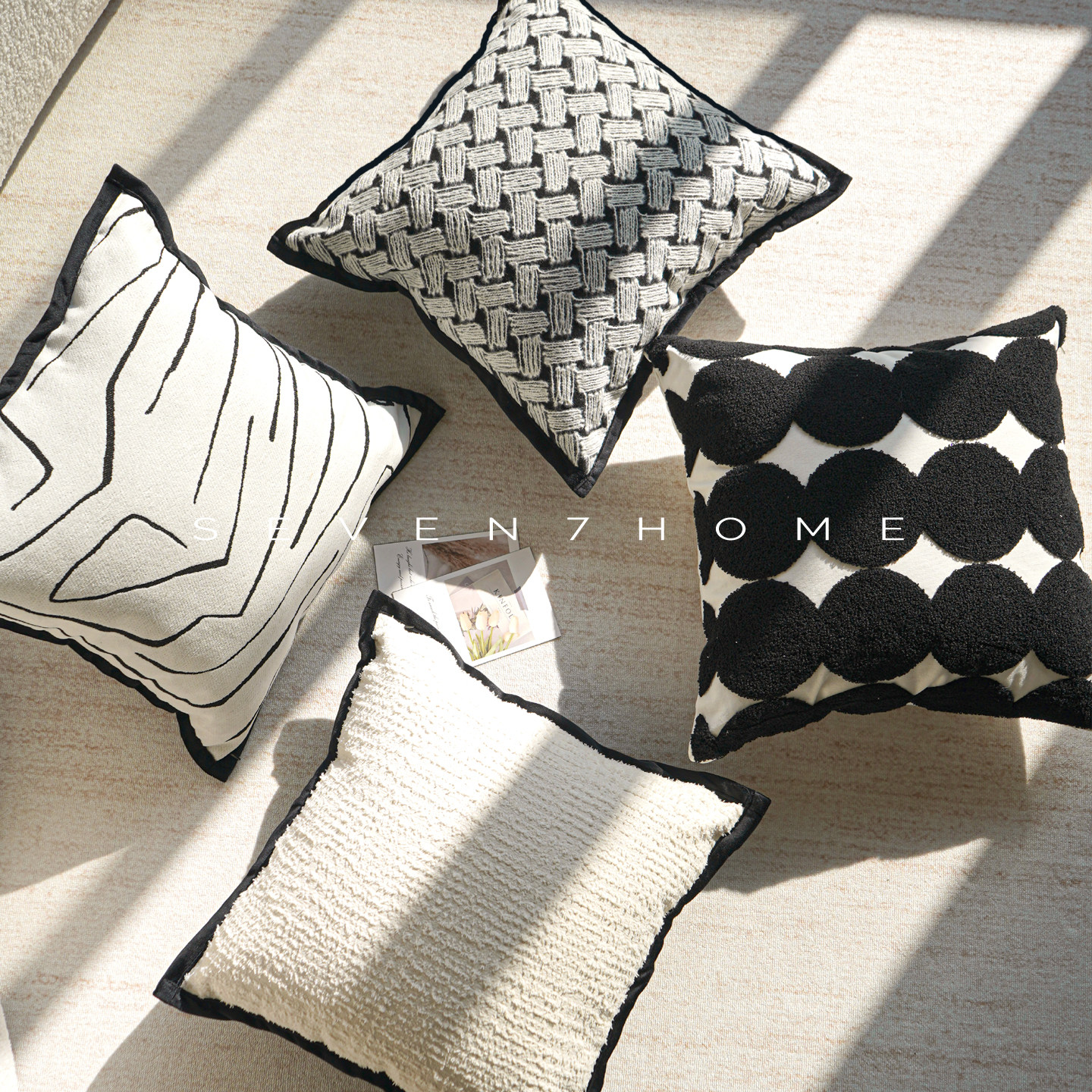 现代简约北欧ins客厅沙发抱枕