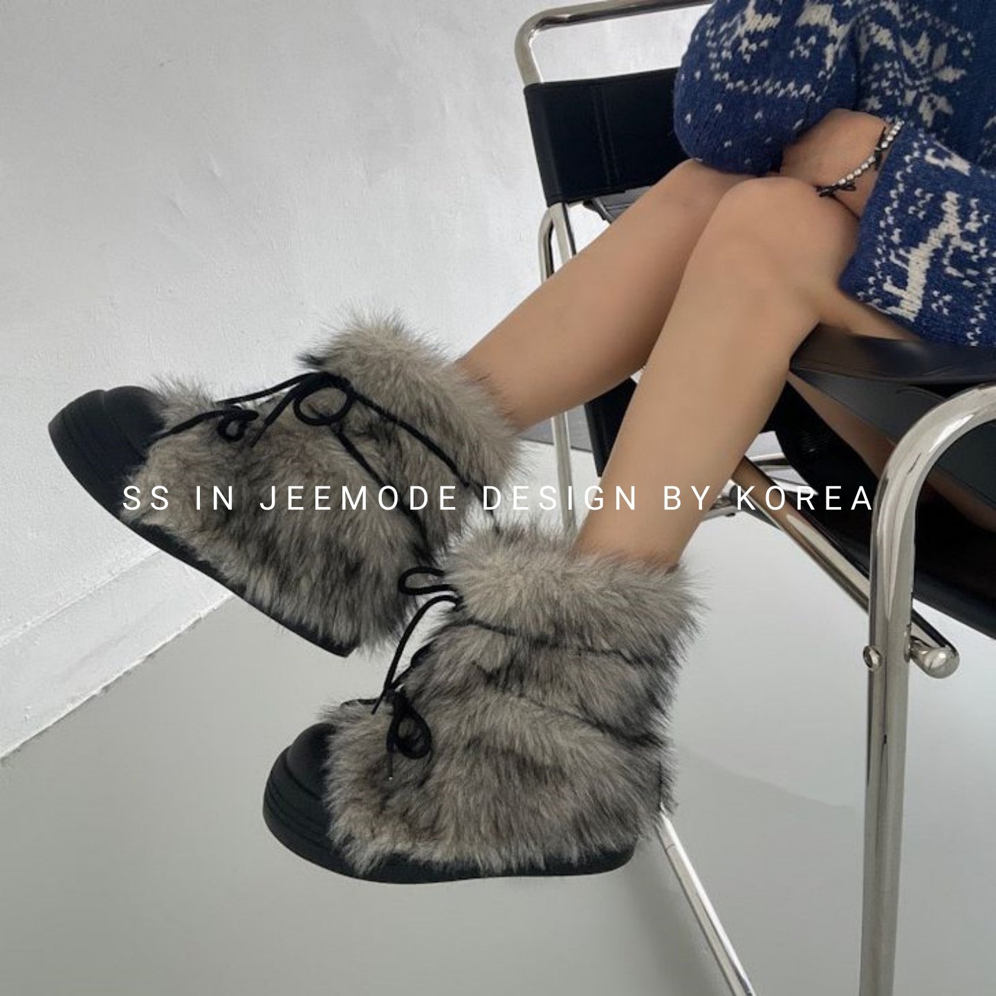 小池在首尔冬季新款韩版厚底加厚保暖毛毛雪地靴系带防滑短棉靴女,女鞋,时尚雪地靴,淘宝优惠券,粉丝福利购,淘宝优惠卷