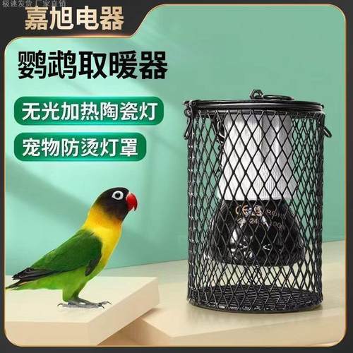 鹦鹉过冬神器保温灯加热无光陶瓷