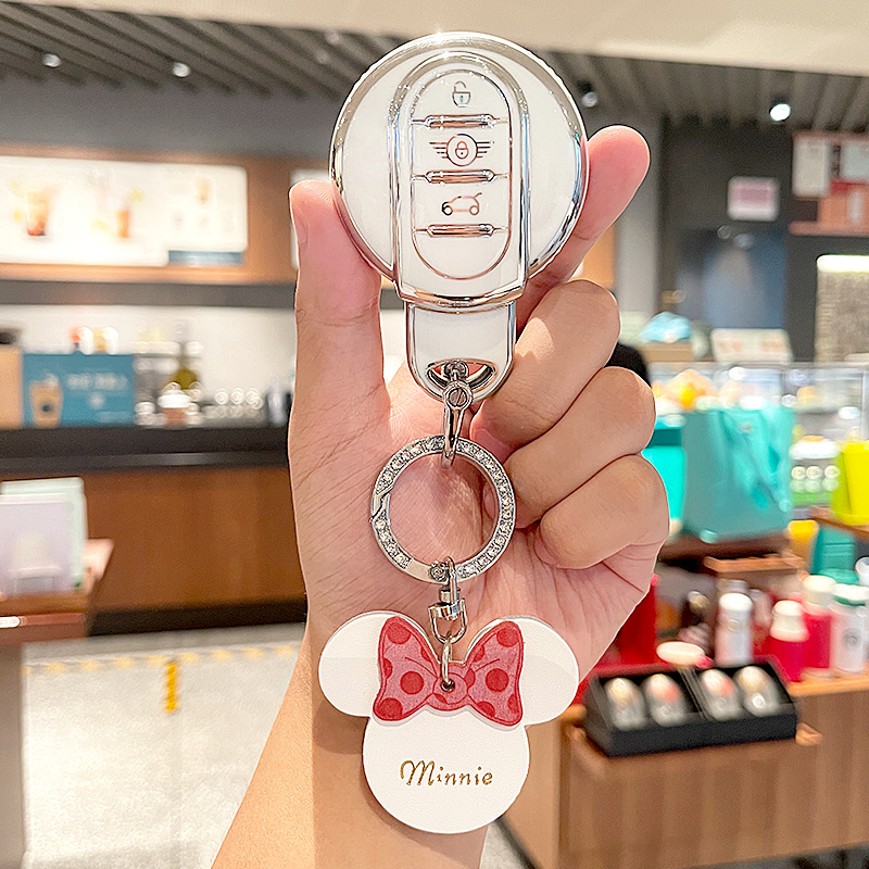 mini钥匙套迷你TPU软胶壳女