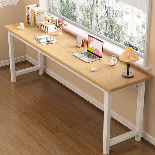 书桌长条桌子长方形家用学生学习桌超窄桌双层电脑桌靠墙超长桌子