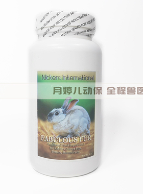 美国爆毛粉Nickers发腮兔子龙猫花枝侏儒熊松鼠土拨鼠皮肤病长毛