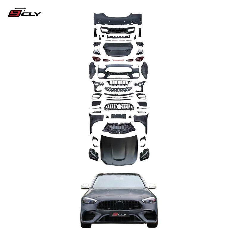 适用于奔驰C级W205改装W206 C63AMG包围套件