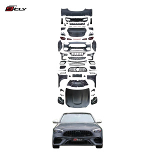 适用于奔驰C级W205改装 C63AMG包围套件 W206