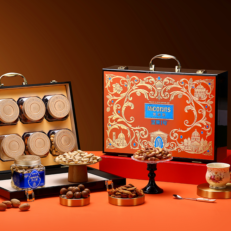 美荻斯坚果礼盒开心果巴旦木干果