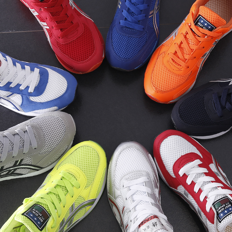 新款跑步鞋男女学生中考体育生训练鞋田径鞋马拉松运动鞋防滑透气