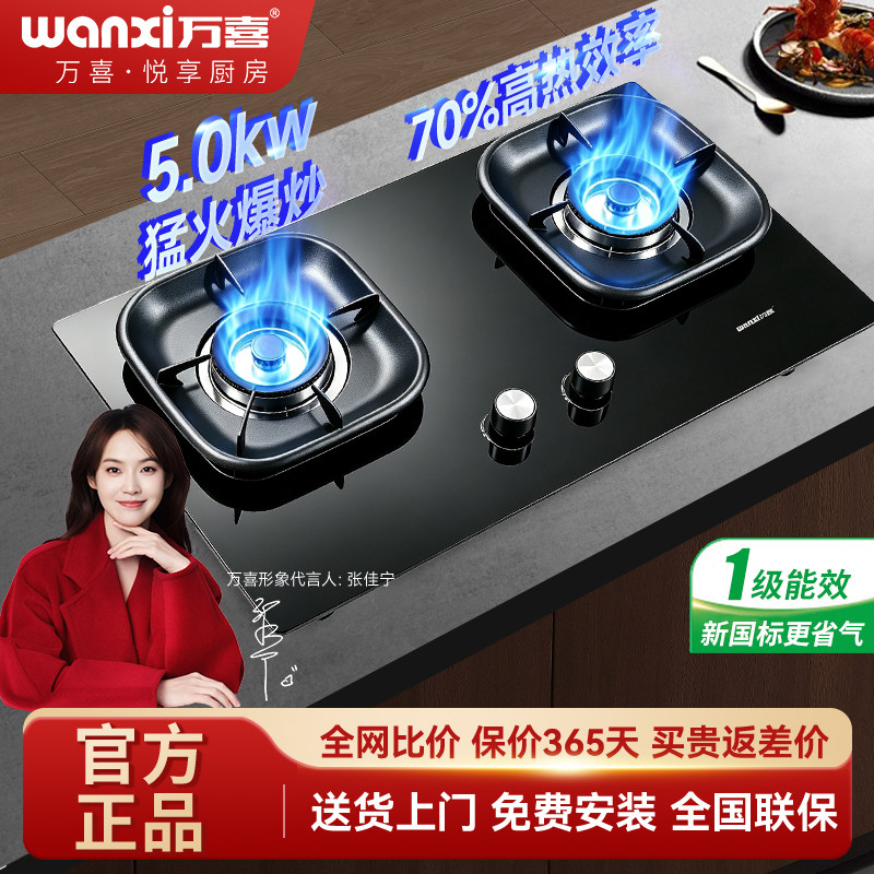 万喜热负荷5.0熄火保护燃气灶