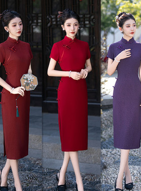 quality cheongsam chinese traditional qipao dress旗袍老上海