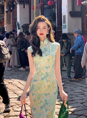 womens vintage qipao cheongsam chinese traditional dress art