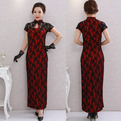 Chinese Traditional Dress Cheongsam Women Qipao旗袍Plus Size