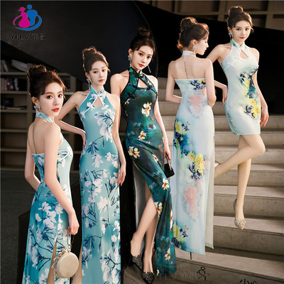 Chinese Traditional Dress Cheongsam Women Qipao旗袍Plus Size