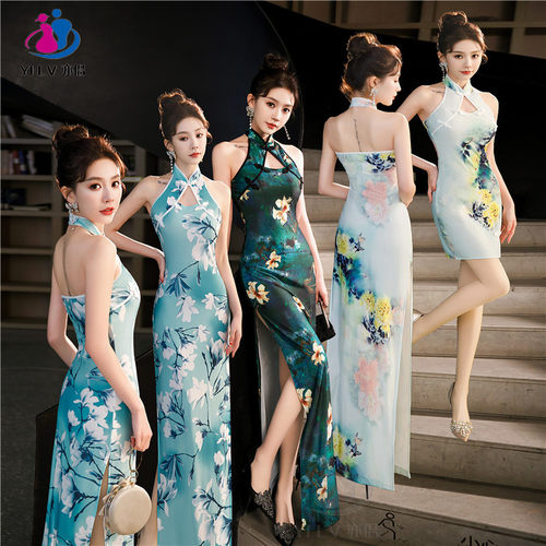 Chinese Traditional Dress Cheongsam Women Qipao旗袍Plus Size